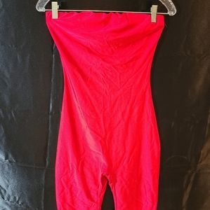 Red bodysuit
